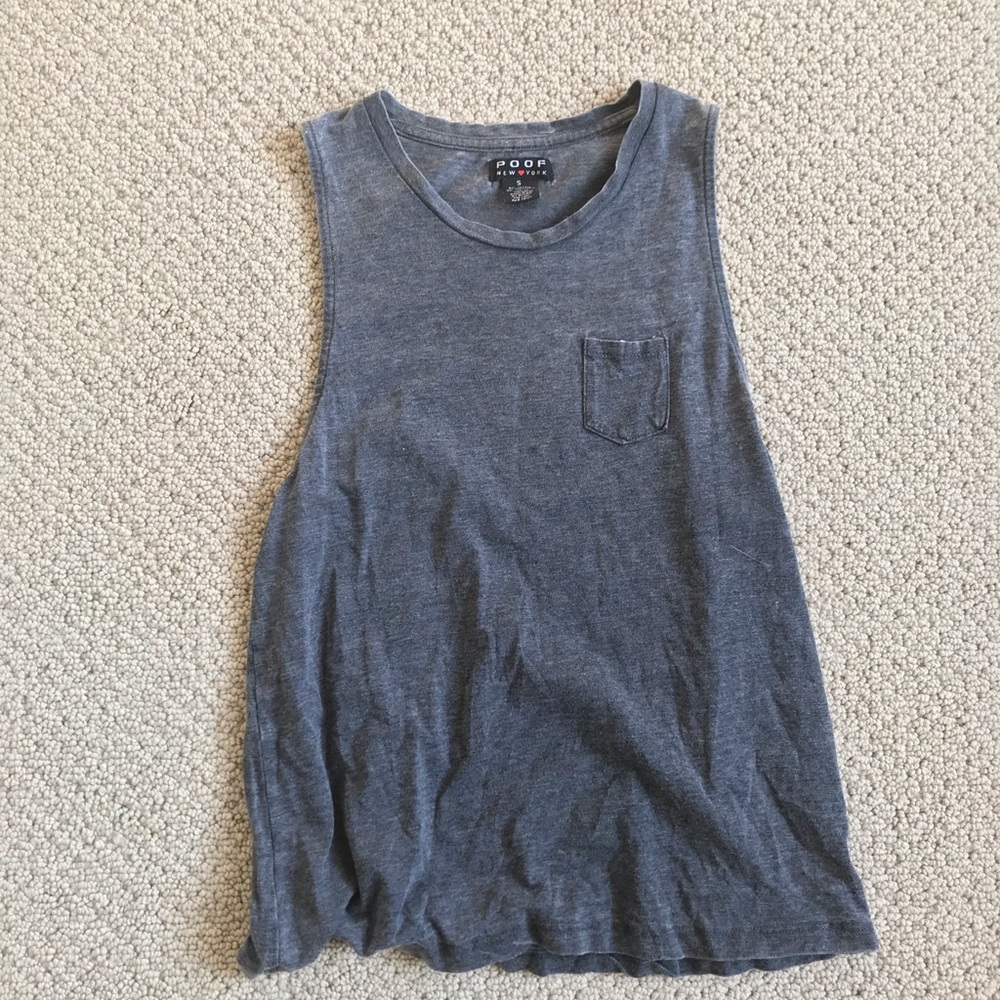 Grey tank top